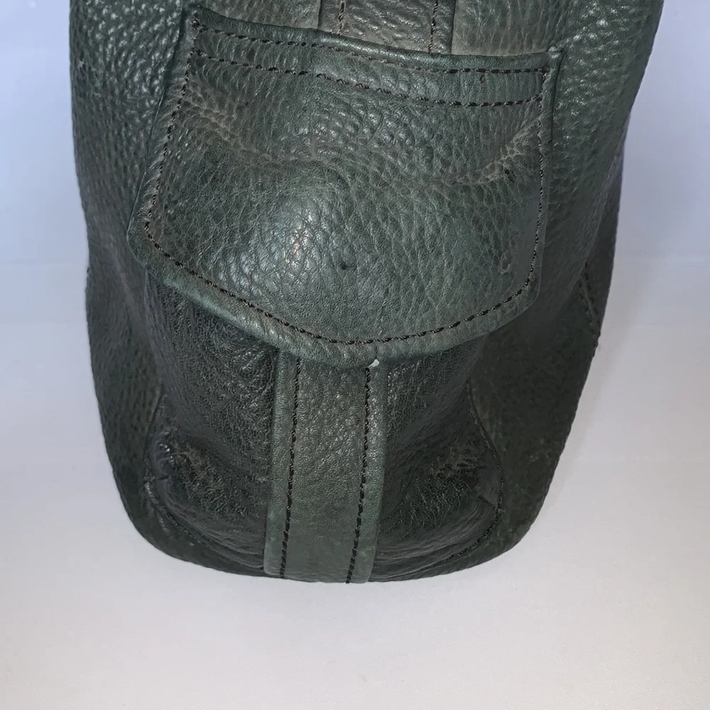 Fossil Bag Black Pebbled Leather Charcoal